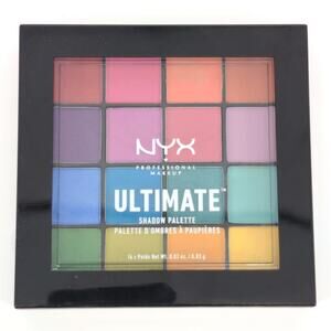 NYX Professional Makeup Ultimate Eye Shadow Palette USP04 Brights - SWATCHED/GUC